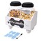 Pet Food Storage Containers for Dog, Cat, Bird, and Other Pet Treat Storage Bin, Suitable for Storage Snacks, Biscuits, and Bones (White)